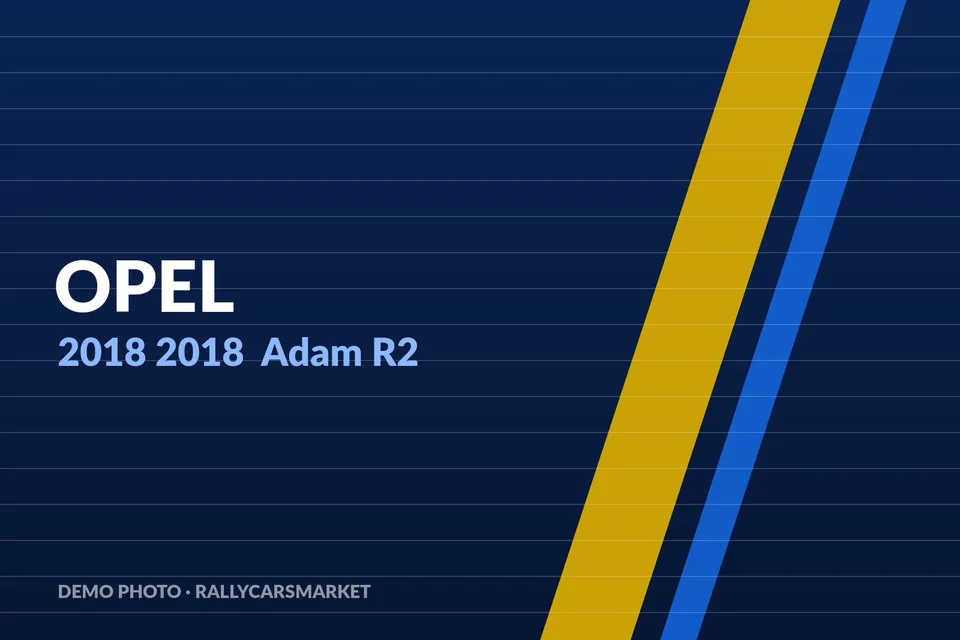2018 Opel Adam R2