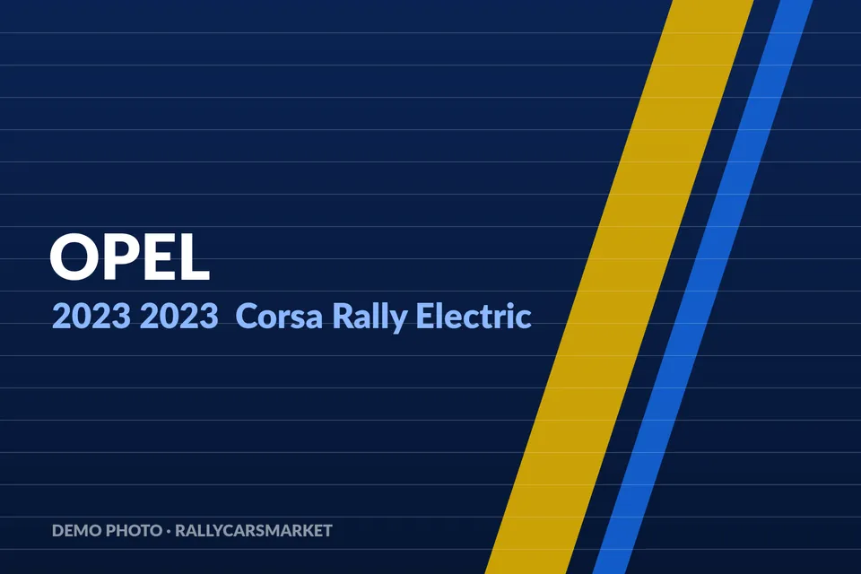 2023 Opel Corsa Rally Electric