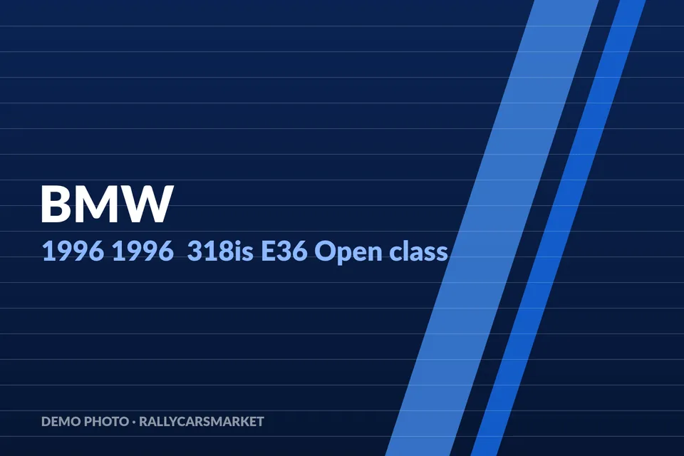 1996 BMW 318is E36 Open class