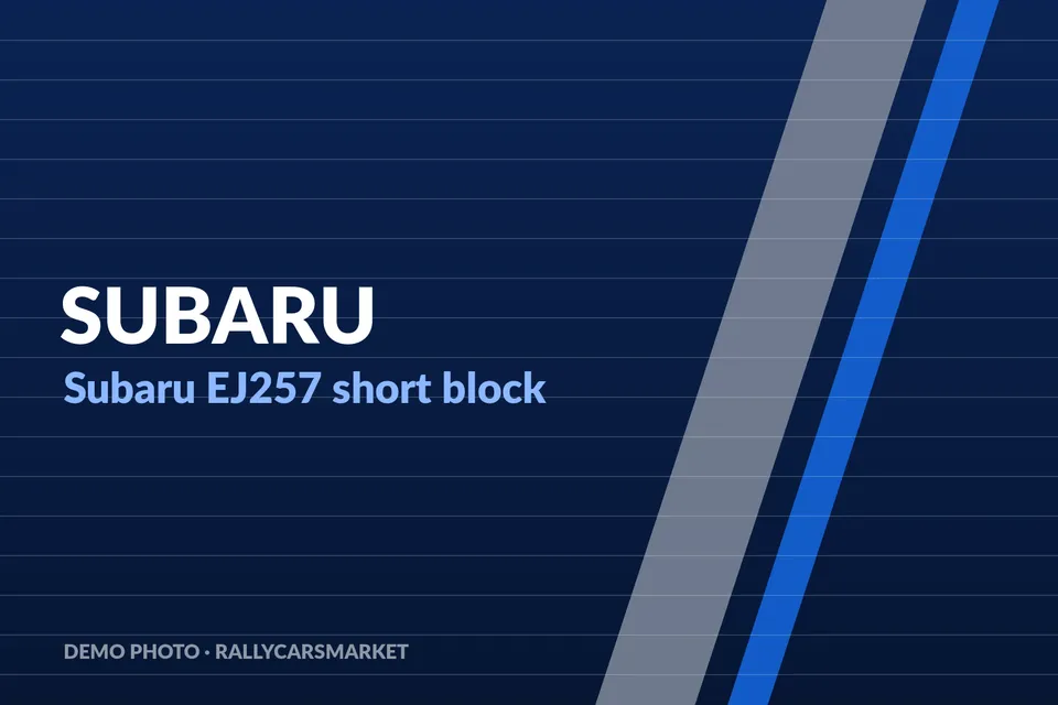 Subaru EJ257 short block
