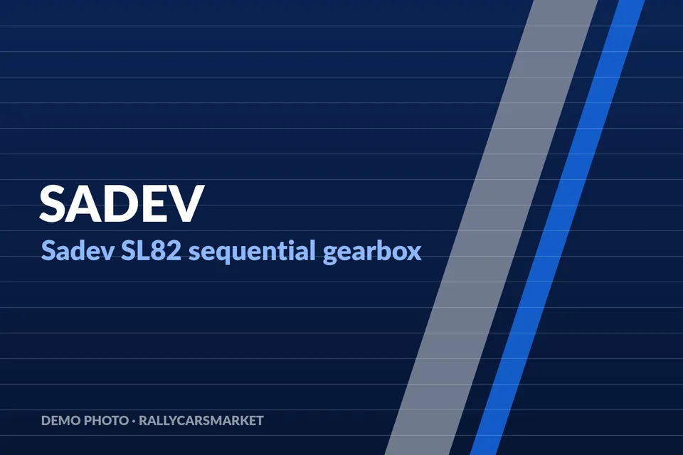 Sadev SL82 sequential gearbox