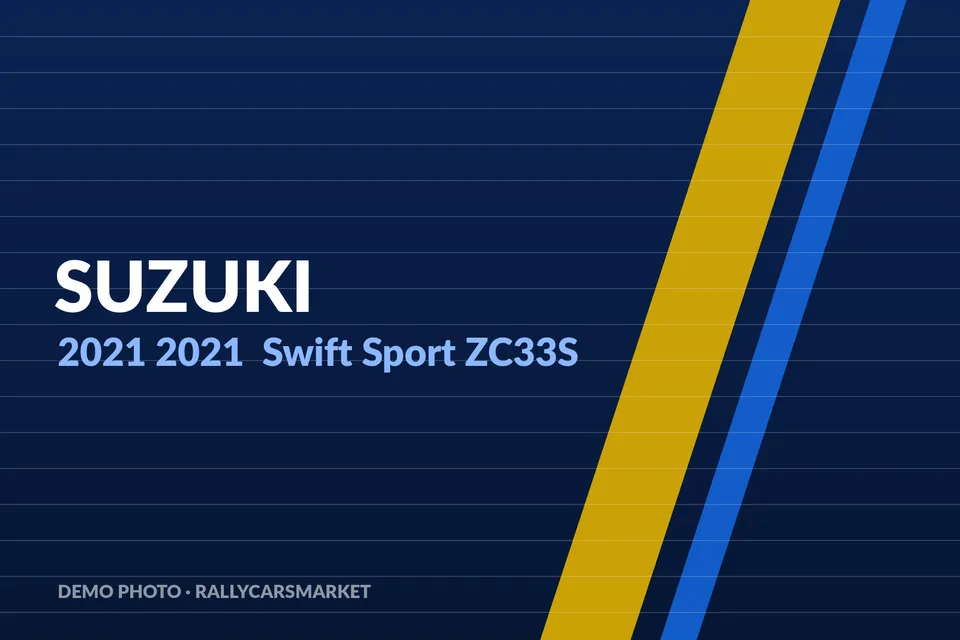 2021 Suzuki Swift Sport ZC33S