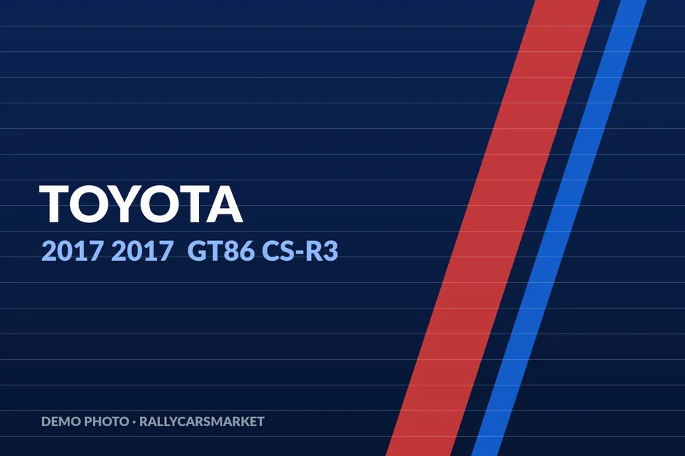2017 Toyota GT86 CS-R3