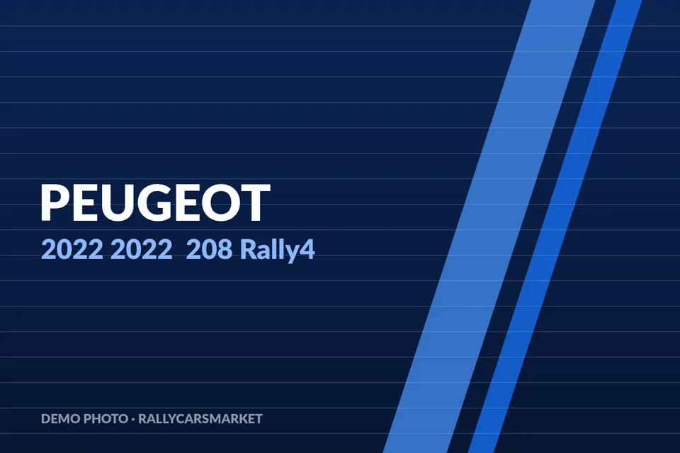 2022 Peugeot 208 Rally4